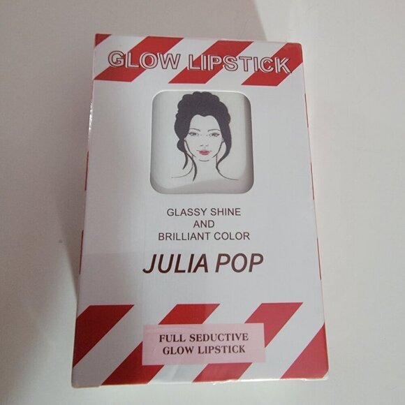 Julia Pop Full Seductive Glow Lipstick New in Box - Picture 4 of 12